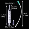 Cuyacili 4-Pack 20 mL Large Plastic Syringes Without Needles view 2