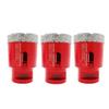 SHDIATOOL Diamond Core Drill Bits, 40 mm (1-3/5 in), M14 Thread, Vacuum-Brazed, 3-Pack view 1