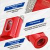 SHDIATOOL Diamond Core Drill Bits, 40 mm (1-3/5 in), M14 Thread, Vacuum-Brazed, 3-Pack view 3