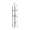 Relaxdays Obelisk Plant Trellis, Set of 2, 200 cm High, Green view 4
