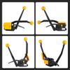 XUETAO A333 Steel Strapping Tool, Manual Buckle-Free Tensioner and Cutter for 13–19 mm Steel Strap view 4