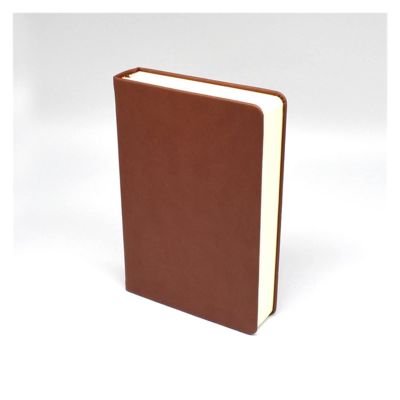 KESHUI A6 Super-Thick Sketchbook, 330 Sheets, Brown Soft PU Leather Cover