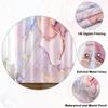 Uiiooazy Pink Marble Shower Curtain, 180 x 200 cm view 4