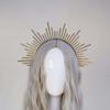 YONGERN Goddess Halo Crown Headband, Gold view 2