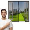 Magnetic Window Screen Curtain with Automatic Closing view 1