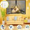Magnetic Window Screen Curtain with Automatic Closing view 2