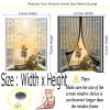 Magnetic Window Screen Curtain with Automatic Closing view 3