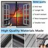 Magnetic Window Screen Curtain with Automatic Closing view 4