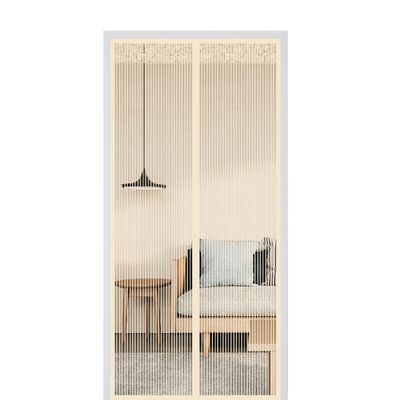 Magnetic Screen Door, Insect Screen Curtain for Balcony, Basement, and Patio Doors, No-Drill Adhesive Mount, Not Cuttable