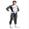 Animal Bodysuit with Large Tail for Men and Women, Wolf, L view 2