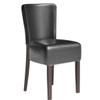 GGMMBEL 2-Piece Set Luca Full | Bistro Chair | Black | Leather | Frame: Wood/Wenge | Seat Height: 49 cm view 1