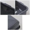 Bblina 13-Liter Commercial Bus Tubs, Plastic, Flat, 4-Pack view 3