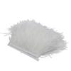 YAHUO 8–10 cm Ostrich Feather Trim, 1 m Ribbon for DIY Crafts and Wedding Dress Decoration view 1