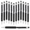 Angry Egg Boy 96 Personalized Ballpoint Pens with Names, Touchscreen Cap, Black Ink view 1