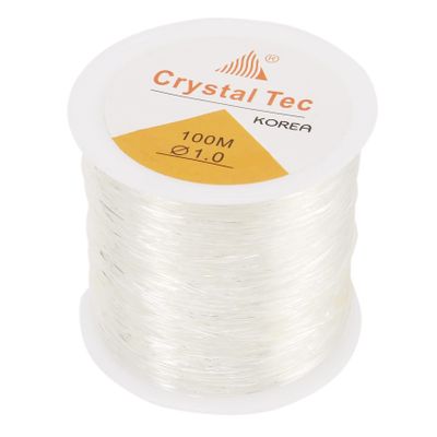Yaootely 1 mm Crystal Elastic Beading Cord for Jewelry Making