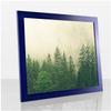 Monaldo Deluxe Poster Frame 100 x 75 cm, Distressed Dark Blue, Interchangeable Frame, White Background, Clear Acrylic Glass view 1