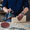 15-Piece 5-Inch 125 mm 8-Hole Aluminum Oxide Hook-and-Loop Sanding Discs, Grits 60–1200, Selected Grit 150 view 4