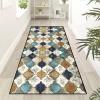 Single Tree Forest Geometric Runner Rug view 2