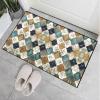 Single Tree Forest Geometric Runner Rug view 4