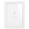 CLAMARO COLLAGE Picture Frame, Matte White, MDF, 45 x 124 cm, with Acrylic Glass view 1