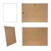 CLAMARO COLLAGE Picture Frame, Matte White, MDF, 45 x 124 cm, with Acrylic Glass view 2