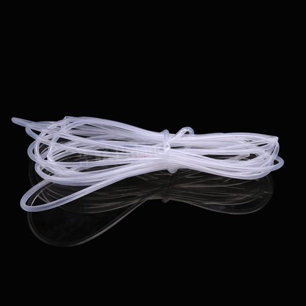 Mdingbao Food-Grade Silicone Tubing, Clear Flexible Non-Toxic Tube, 1/5 m