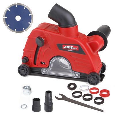 Aidelife Universal Dust Shroud for Angle Grinders with 125 mm x 22.2 mm Diamond Cutting Disc