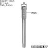 Burkit 2-Piece M11 x 0.5 Right-Hand HSS Machine Taps view 2