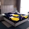 Axolotl Fitted Sheet for Kids, 140 x 200 cm, Space Design view 1