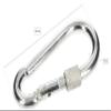 KOTARBAU 10-Piece Firefighter Carabiner Hook Set with Screw Lock, 90 x 9 mm, for Ropes and Chains view 2