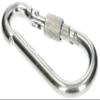 KOTARBAU 10-Piece Firefighter Carabiner Hook Set with Screw Lock, 90 x 9 mm, for Ropes and Chains view 4
