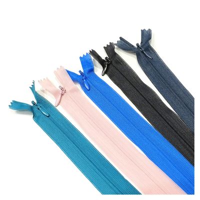 25-Pack #3 Closed-End Invisible Zippers, 50 cm, Assorted Colors