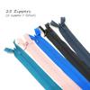 25-Pack #3 Closed-End Invisible Zippers, 50 cm, Assorted Colors view 2