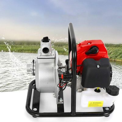 43 cc 1.7 HP 2-Stroke Gasoline Water Pump, Self-Priming Pond and Dirty-Water Pump