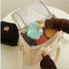 RICHTRUE Kawaii Insulated Lunch Bag for Girls and Women, Beige view 3