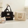 RICHTRUE Kawaii Insulated Lunch Bag for Girls and Women, Beige view 4