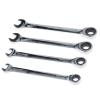 CNRTSO 1-Piece Dual-Use Metric Ratcheting Combination Wrench, 24 mm view 2