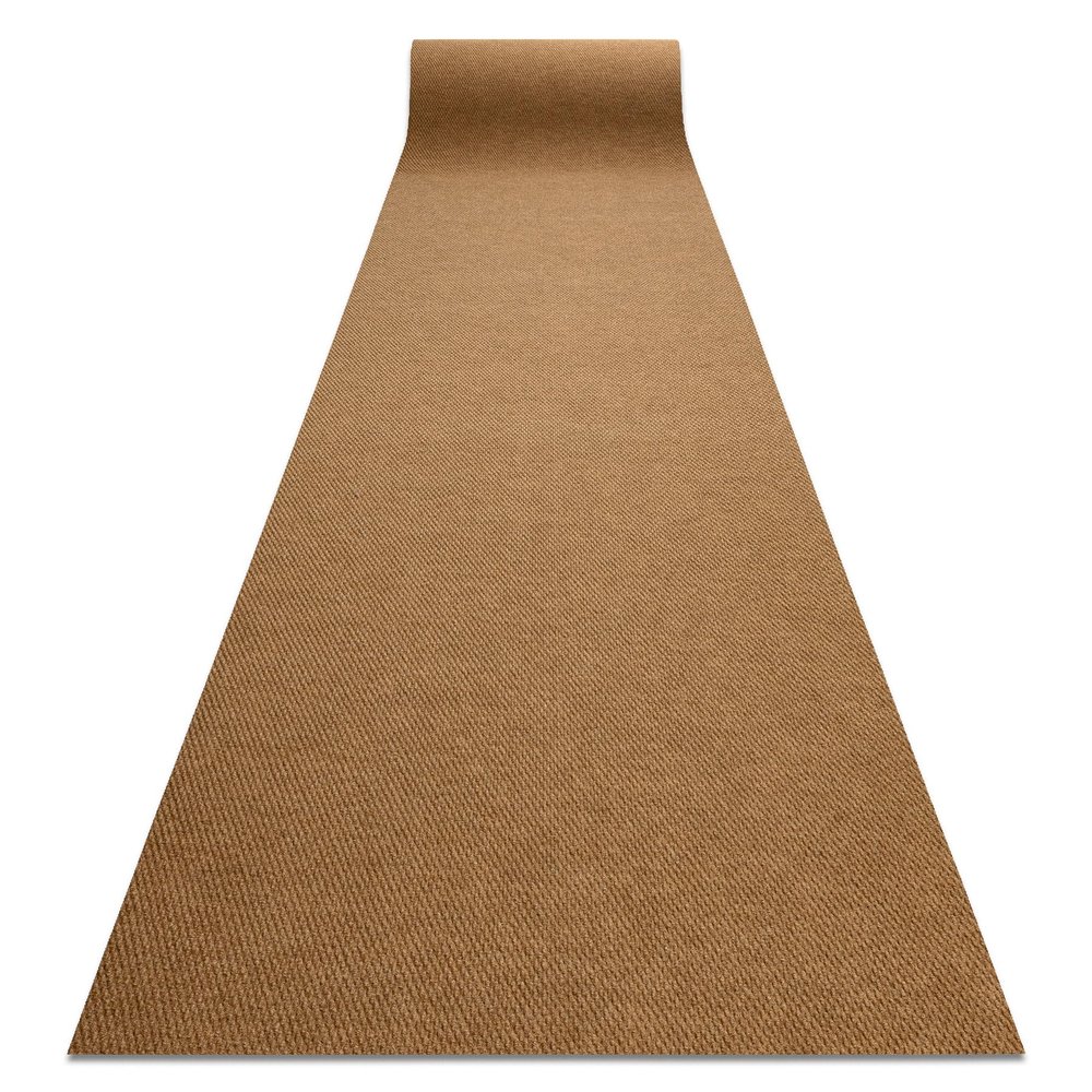 VIGOR Non-Slip Doormat, Indoor & Outdoor, Coconut Brown, 200 x 390 cm