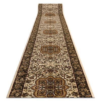 rugsx Heat-Set ROYAL AGY 0521 Carpet Runner, Caramel, 120 x 540 cm