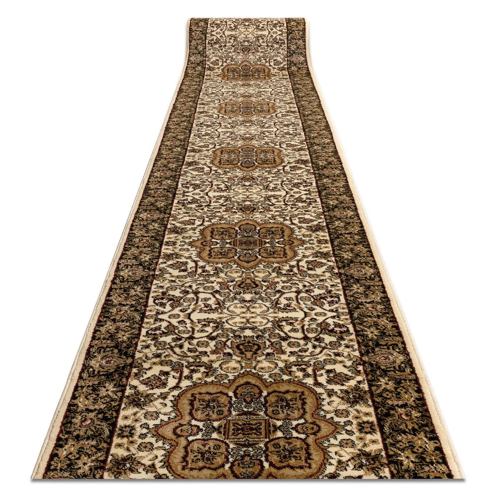 rugsx Heat-Set ROYAL AGY 0521 Carpet Runner, Caramel, 120 x 540 cm
