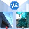 40/50 cm Transparent Polycarbonate Curved Door Canopy, Various Sizes view 3