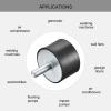 sourcing map 2-Pack Rubber Mounts, Vibration Isolators, D50 x H30 mm view 4