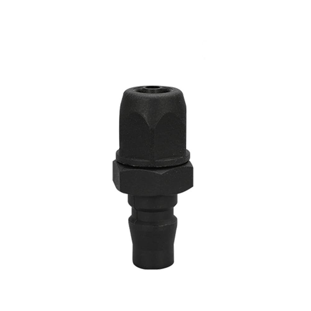 1-Piece PVC-Type Pneumatic Fitting Air Compressor Hose Quick Coupler Plug-to-Socket Connector, PP, 30