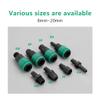 1-Piece PVC-Type Pneumatic Fitting Air Compressor Hose Quick Coupler Plug-to-Socket Connector, PP, 30 view 3