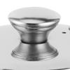 Stainless Steel Coffee Kettle with Short Spout, Silver view 2