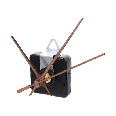 Black Walnut Wooden Hands Quartz Clock Movement Repair Kit