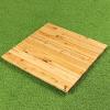 ZXCVBAS Wooden Bamboo Bath Mat, 24 x 36 in view 4