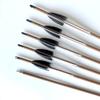 ACCMOS ID 6.2 mm Hunting Arrows, Spine 350, Wood-Grain Carbon, 100 Grain Replaceable Tips, 32 in, 12-Pack view 1