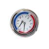 Thermomanometer Temperature and Pressure Gauge up to 120°C and 10 bar, Rear Entry, 1/4" NPT/BSPT/BSP Connection view 4