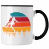 Trendation Climbing Mug – Gift Idea for Climbers, Black view 1